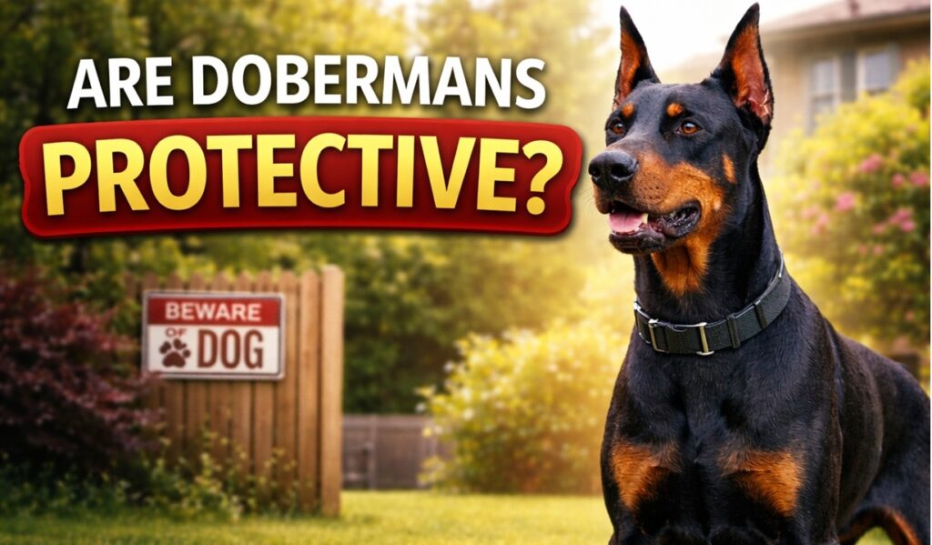Are Dobermans Protective?