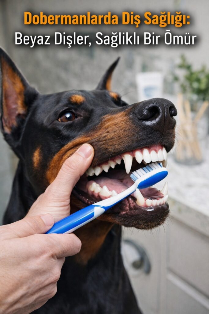Dobermanlarda Diş Sağlığı: Beyaz Dişler, Sağlıklı Bir Ömür