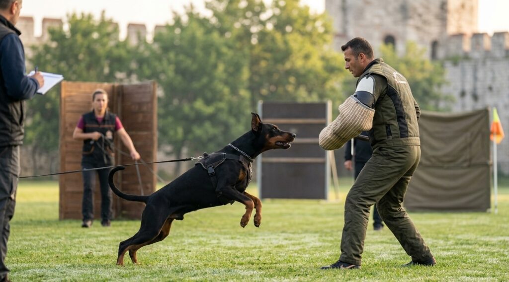 Doberman Eğitiminde Schutzhund (IGP) ve İş Köpeği Sporları