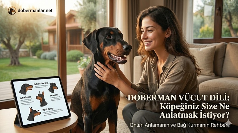 Doberman Vücut Dili: Köpeğiniz Size Ne Anlatmak İstiyor?