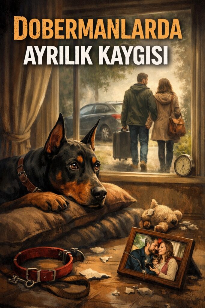 Dobermanlarda Ayrılık Kaygısı: Yalnız Kalma Eğitim Rehberi