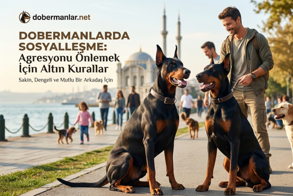 Dobermanlarda Sosyalleşme