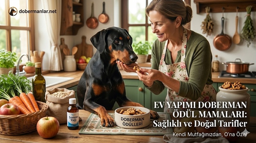 Ev Yapımı Doberman Ödül Mamaları