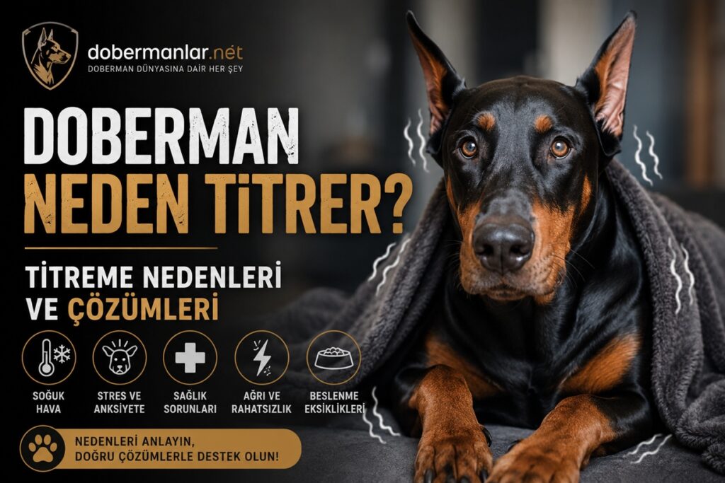 Doberman Neden Titrer? Titreme Nedenleri ve Çözümleri