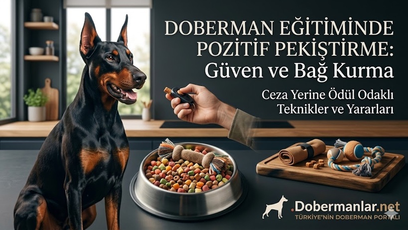 Doberman Eğitiminde Pozitif Pekiştirme