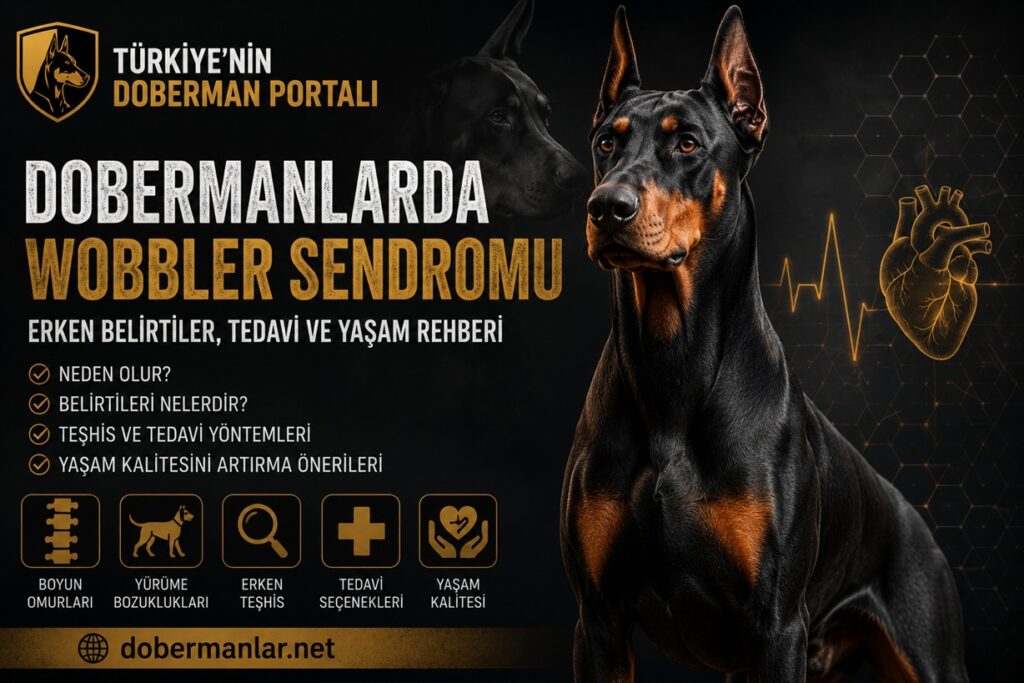 Dobermanlarda Wobbler Sendromu: Erken Belirtiler, Tedavi ve Yaşam Rehberi